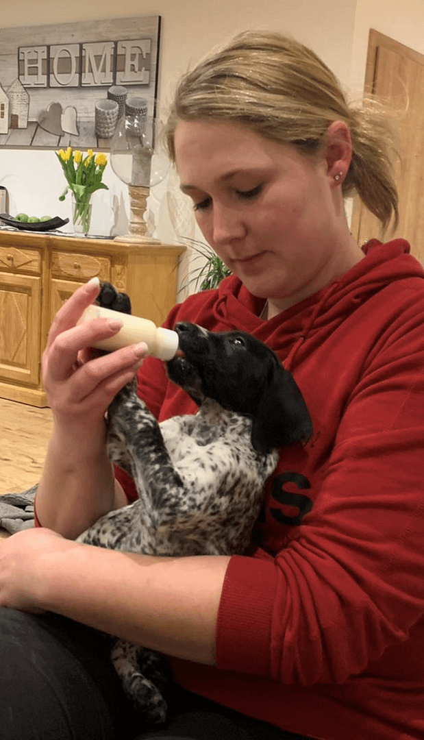 Sarah mit Amira von der Belmer Kroneneiche